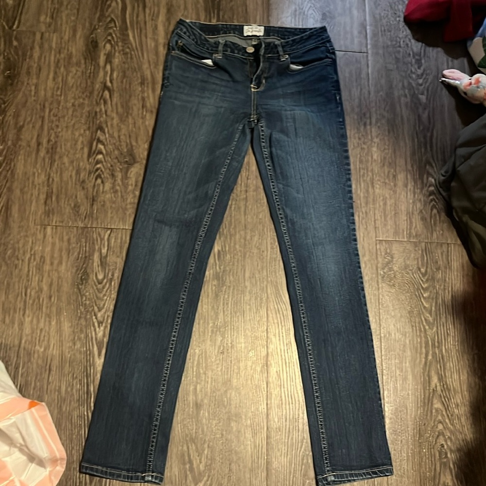 dark wash, Aeropostale jeans, boot cut